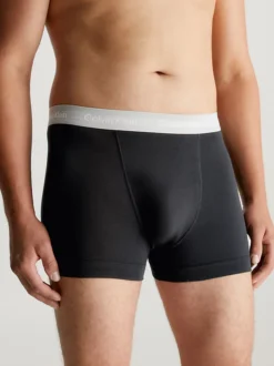 Calvin Klein 3 Pack Trunks - Cotton Stretch -Calvin Cloth Shop 0000U2662G H53 alternate2