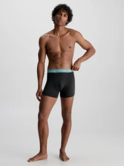 Calvin Klein 3 Pack Trunks - Cotton Stretch -Calvin Cloth Shop 0000U2662G H53 alternate5
