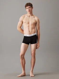 Calvin Klein 3 Pack Low Rise Trunks - Cotton Stretch -Calvin Cloth Shop 0000U2664G 001 alternate4