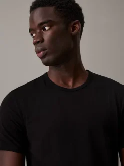 Calvin Klein 2 Pack Lounge T-shirts - Modern Cotton -Calvin Cloth Shop 000NB1088A 001 alternate3