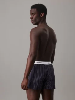 Calvin Klein 2 Pack Slim Fit Boxers - Modern Cotton -Calvin Cloth Shop 000NB1396A JKZ alternate2