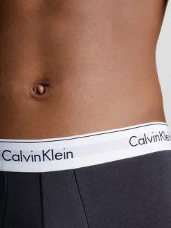 Calvin Klein 3 Pack Trunks - Modern Cotton -Calvin Cloth Shop 000NB2380A GWF alternate4