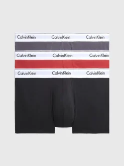 Calvin Klein 3 Pack Trunks - Modern Cotton