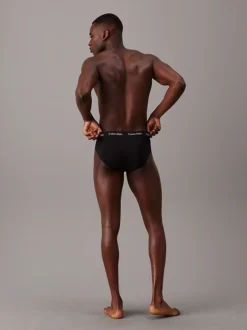 Calvin Klein 3 Pack Hip Briefs - Cotton Stretch Wicking -Calvin Cloth Shop 000NB2613A UB1 alternate2