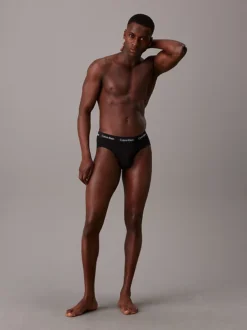 Calvin Klein 3 Pack Hip Briefs - Cotton Stretch Wicking -Calvin Cloth Shop 000NB2613A UB1 alternate4