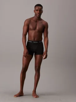 Calvin Klein 3 Pack Trunks - Cotton Stretch Wicking -Calvin Cloth Shop 000NB2615A UB1 alternate4
