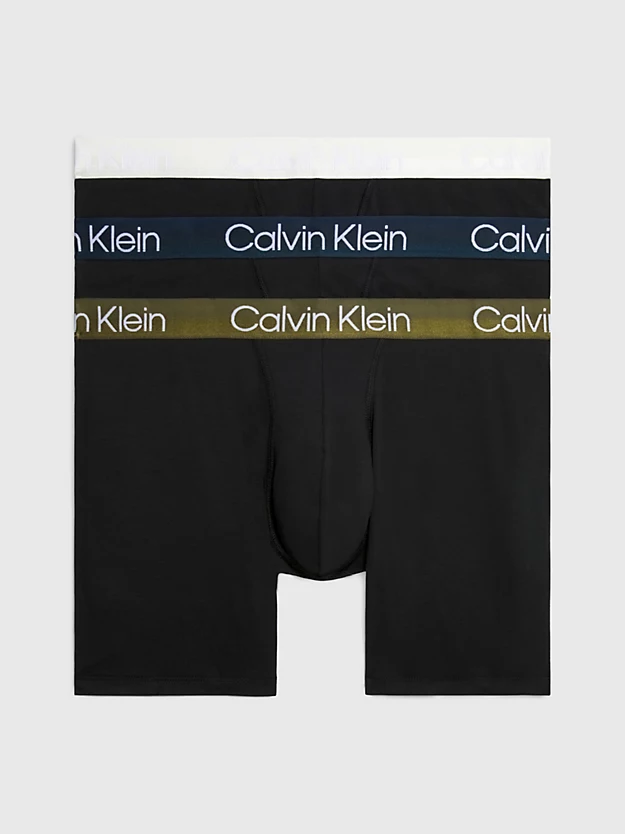Calvin Klein 3 Pack Boxer Briefs - Modern Structure 3 Calvin Klein 3 Pack Boxer Briefs - Modern Structure