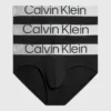 Calvin Klein 3 Pack Briefs - Steel Micro