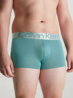 Calvin Klein 3 Pack Low Rise Trunks - Steel Micro -Calvin Cloth Shop 000NB3074A GIB alternate2