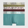 Calvin Klein 3 Pack Low Rise Trunks - Steel Micro -Calvin Cloth Shop 000NB3074A GIB main