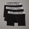 Calvin Klein 3 Pack Boxer Briefs - Steel Micro