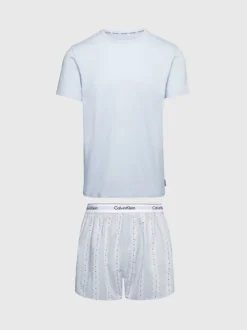 Calvin Klein Shorts Pyjama Set 15 Calvin Klein Shorts Pyjama Set -Calvin Cloth Shop 000NB3324E HWK alternate6