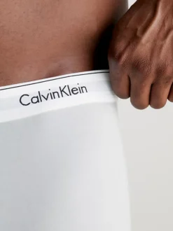Calvin Klein Plus Size 3 Pack Boxer Briefs - Modern Cotton -Calvin Cloth Shop 000NB3378A GW4 alternate3