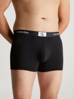 Calvin Klein 3 Pack Trunks - CK96 10 Calvin Klein 3 Pack Trunks - CK96 -Calvin Cloth Shop 000NB3528E JGN alternate2