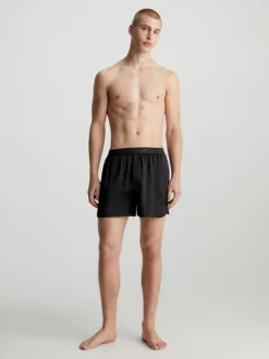 Calvin Klein Pure Silk Boxers -Calvin Cloth Shop 000NB3628A UB1 alternate6