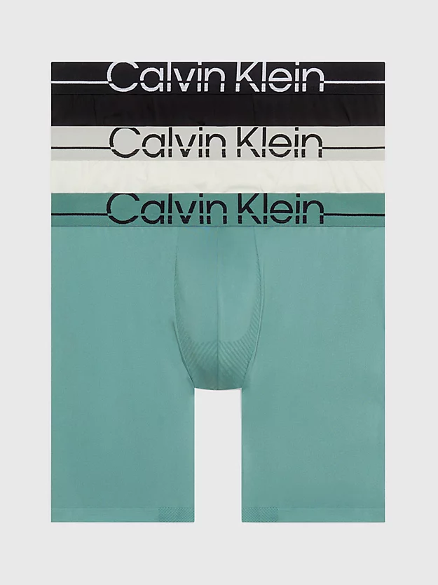 Calvin Klein 3 Pack Long Leg Boxer Briefs - Pro Fit 3 Calvin Klein 3 Pack Long Leg Boxer Briefs - Pro Fit