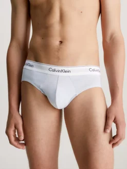Calvin Klein 5 Pack Briefs - Modern Cotton -Calvin Cloth Shop 000NB3763A I31 alternate5