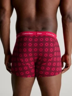 Calvin Klein Plus Size 3 Pack Low Rise Trunks -Calvin Cloth Shop 000NB3816A I1Z alternate2
