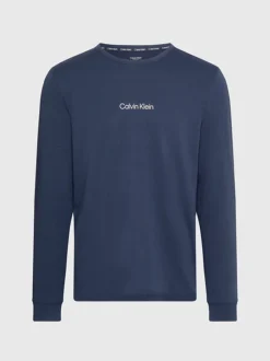 Calvin Klein Lounge Long-Sleeve T-shirt - Modern Structure -Calvin Cloth Shop 000NM2171E CCU alternate5