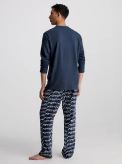 Calvin Klein Pants Pyjama Set - Modern Structure 10 Calvin Klein Pants Pyjama Set - Modern Structure -Calvin Cloth Shop 000NM2184E GVB alternate2