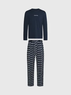 Calvin Klein Pants Pyjama Set - Modern Structure 13 Calvin Klein Pants Pyjama Set - Modern Structure -Calvin Cloth Shop 000NM2184E GVB alternate5