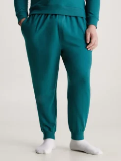 Calvin Klein Lounge Joggers - Steel Cotton -Calvin Cloth Shop 000NM2266E CA4 alternate1