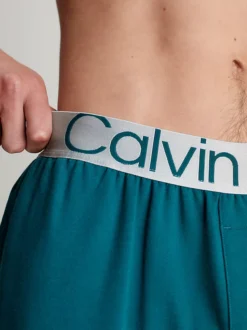 Calvin Klein Lounge Joggers - Steel Cotton -Calvin Cloth Shop 000NM2266E CA4 alternate3