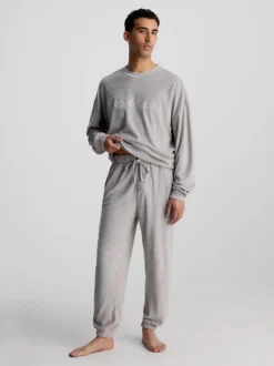Calvin Klein Soft Towelling Lounge Joggers -Calvin Cloth Shop 000NM2449E 5ZT alternate4