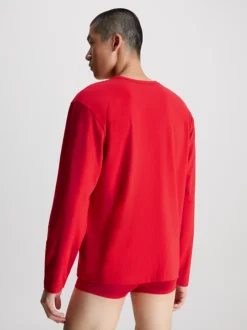 Calvin Klein Long Sleeve Pyjama Top 10 Calvin Klein Long Sleeve Pyjama Top -Calvin Cloth Shop 000NM2525E XAT alternate2