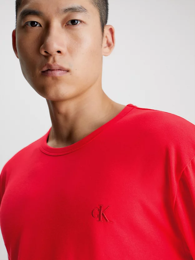 Calvin Klein Long Sleeve Pyjama Top 6 Calvin Klein Long Sleeve Pyjama Top - Image 4