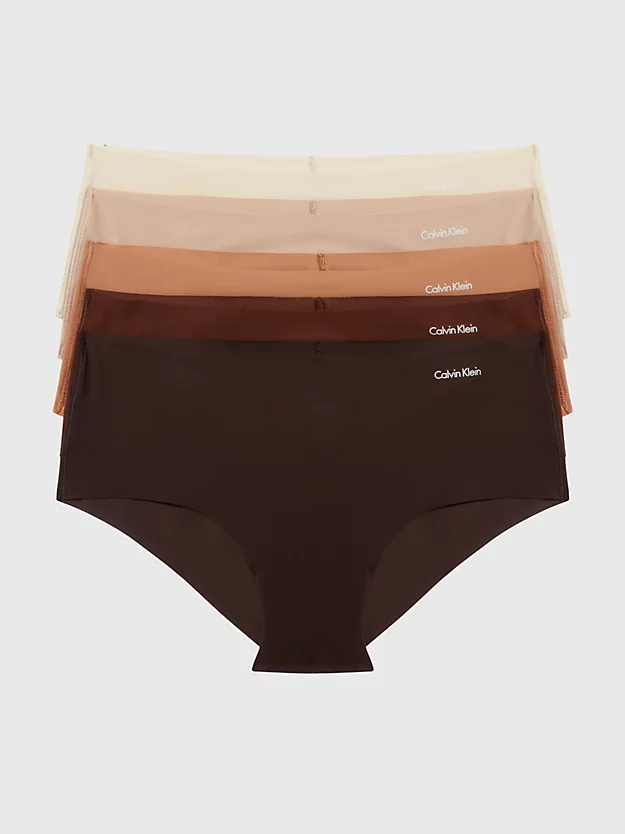 Calvin Klein 5 Pack Hipster Panties - Invisibles 3 Calvin Klein 5 Pack Hipster Panties - Invisibles