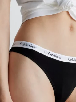 Calvin Klein 3 Pack Thongs - Carousel 12 Calvin Klein 3 Pack Thongs - Carousel -Calvin Cloth Shop 000QD3587E HVN alternate4
