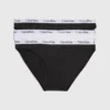 Calvin Klein 3 Pack Bikini Briefs - Carousel 1 Calvin Klein 3 Pack Bikini Briefs - Carousel -Calvin Cloth Shop 000QD3588E WZB main