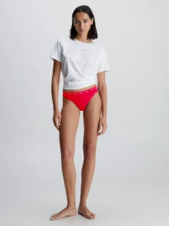 Calvin Klein Thong - Bottoms Up -Calvin Cloth Shop 000QD3763E XAT alternate5