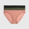 Calvin Klein 3 Pack Bikini Briefs - Bottoms Up