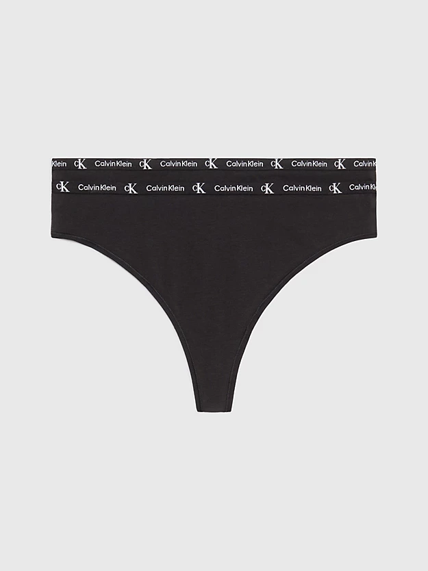 Calvin Klein 2 Pack Thongs - CK96 3 Calvin Klein 2 Pack Thongs - CK96
