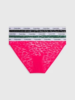 Calvin Klein 3 Pack Lace Bikini Briefs