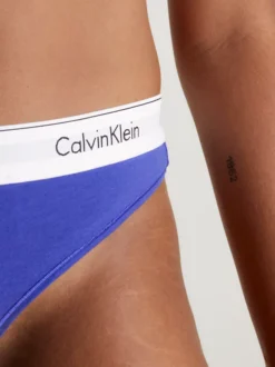 Calvin Klein Plus Size Thong - Modern Cotton 10 Calvin Klein Plus Size Thong - Modern Cotton -Calvin Cloth Shop 000QF5117E FPT alternate3