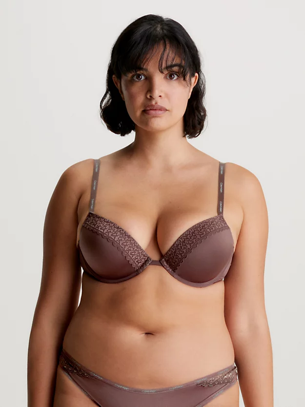 Calvin Klein Plunge Push-Up Bra - Flirty 5 Calvin Klein Plunge Push-Up Bra - Flirty - Image 3