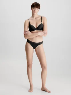 Calvin Klein Thong - Seductive Comfort 11 Calvin Klein Thong - Seductive Comfort -Calvin Cloth Shop 000QF6307E UB1 alternate4