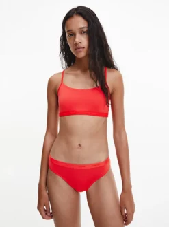 Calvin Klein String Bralette - Form To Body -Calvin Cloth Shop 000QF6757E 5G6 alternate1