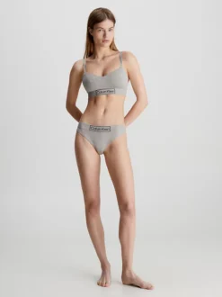 Calvin Klein Bralette - Reimagined Heritage -Calvin Cloth Shop 000QF6770E P7A alternate4