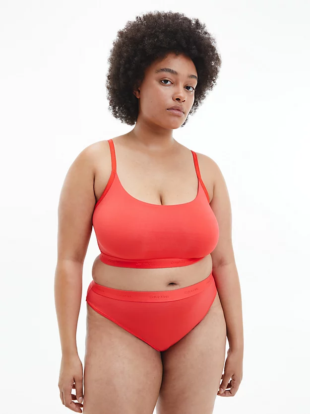 Calvin Klein Plus Size Bikini Brief - Form To Body 4 Calvin Klein Plus Size Bikini Brief - Form To Body - Image 2