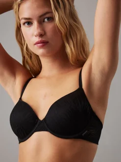 Calvin Klein Demi T-shirt Bra - Sheer Marquisette -Calvin Cloth Shop 000QF6875E UB1 alternate2