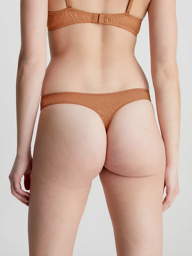 Calvin Klein Thong - Sheer Marquisette 6 Calvin Klein Thong - Sheer Marquisette - Image 4