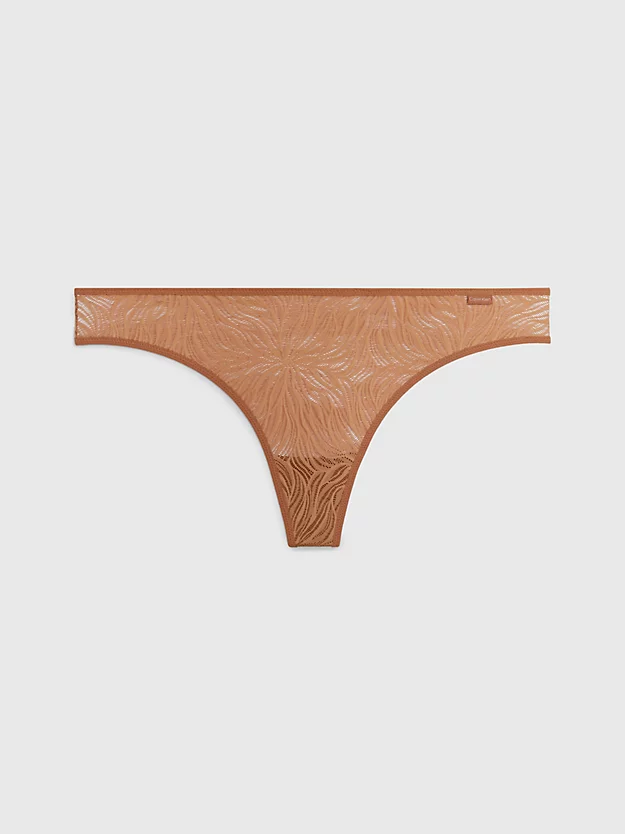 Calvin Klein Thong - Sheer Marquisette 3 Calvin Klein Thong - Sheer Marquisette