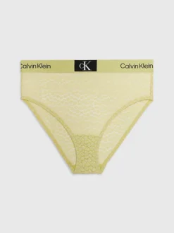 Calvin Klein Lace High Waisted Bikini Briefs - CK96