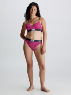 Calvin Klein High Waisted Brazilian Briefs - CK96 -Calvin Cloth Shop 000QF7223E GNI alternate5