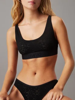 Calvin Klein Lace Bralette - Intrinsic -Calvin Cloth Shop 000QF7340E UB1 alternate3