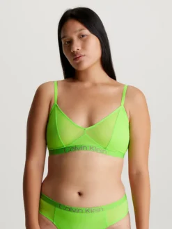 Calvin Klein Mesh Bralette - Future Shift -Calvin Cloth Shop 000QF7390E FUE alternate2